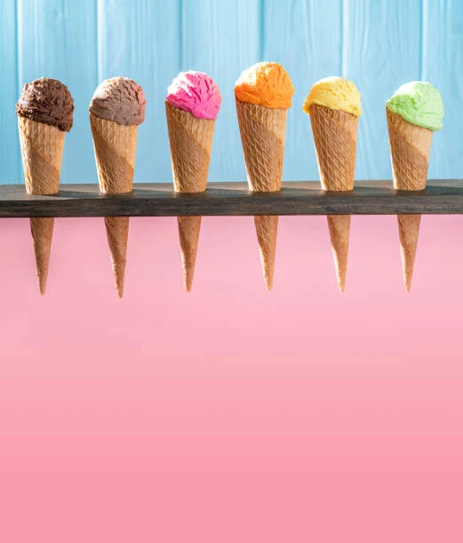 Ice cream cones Ice cream cones